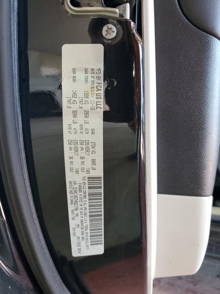 2017 Chrysler Pacifica Touring L VIN: 2C4RC1BG7HR621784 Lot: 81101355