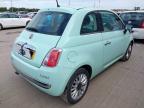 2015 FIAT 500 LOUNGE  for sale at Copart PETERLEE