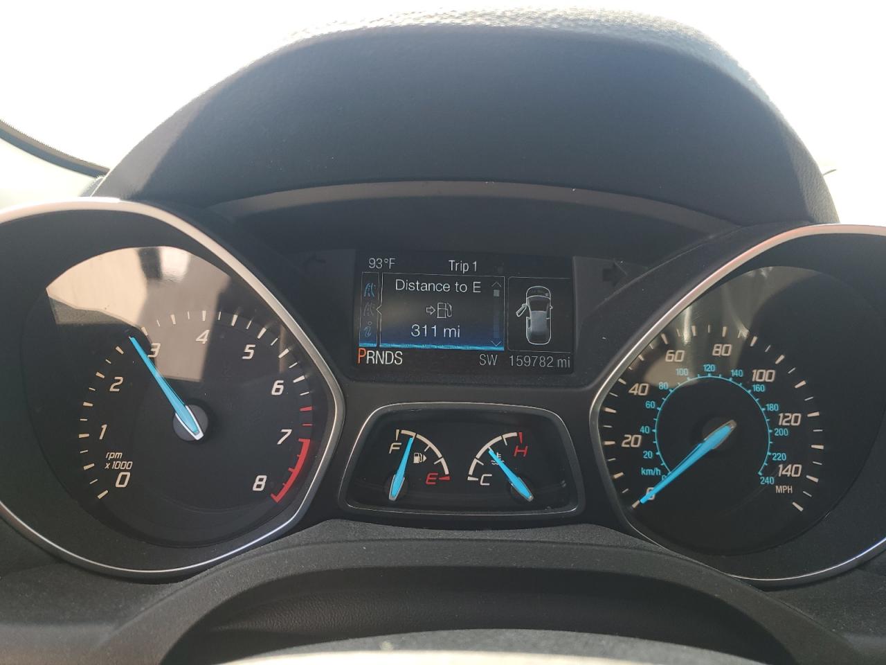 2014 Ford Escape Titanium VIN: 1FMCU9J94EUD92205 Lot: 81107245