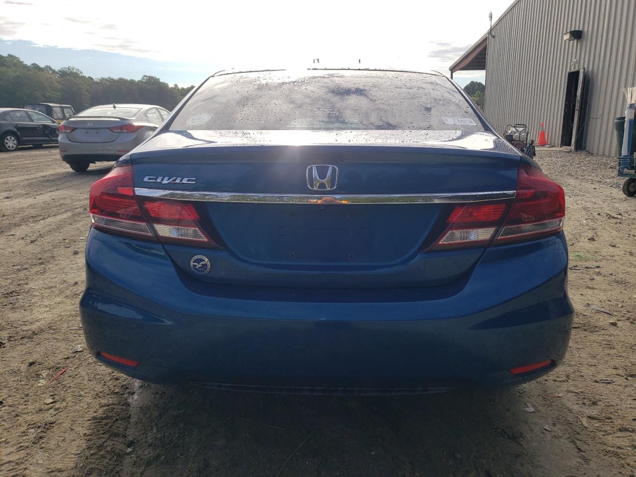 2013 Honda Civic Lx VIN: 2HGFB2F50DH592280 Lot: 80105085