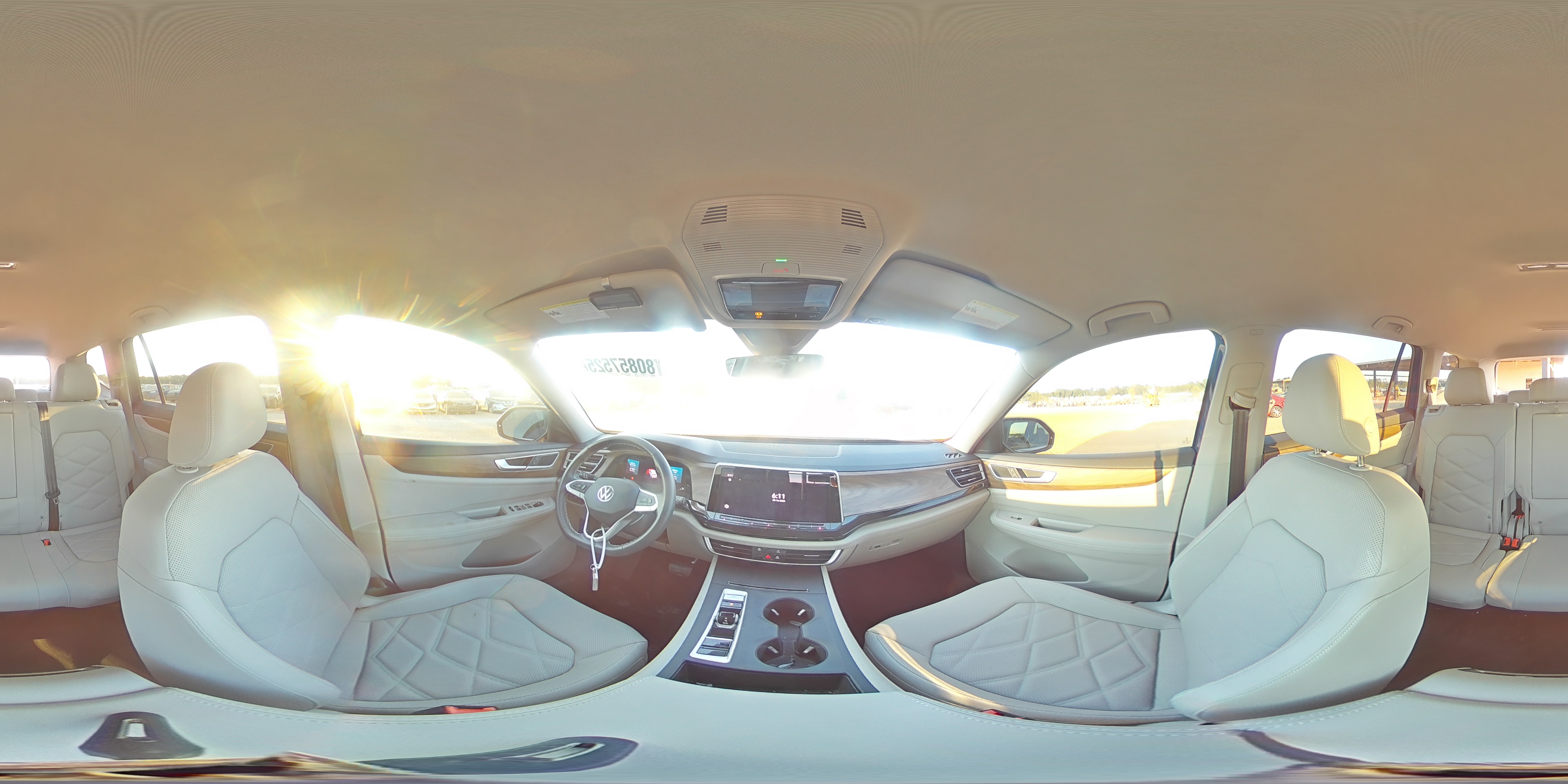 2025 Volkswagen Atlas Se VIN: 1V2DR2CAXSC516972 Lot: 80857525