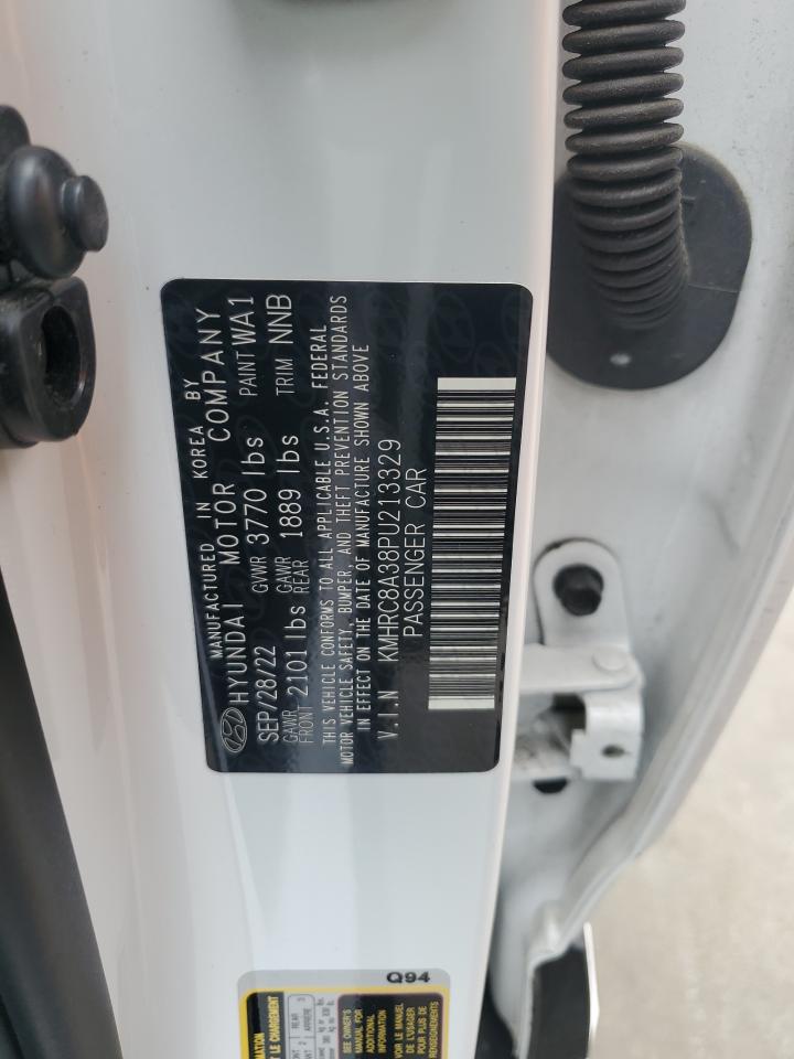 2023 Hyundai Venue Sel VIN: KMHRC8A38PU213329 Lot: 71878245