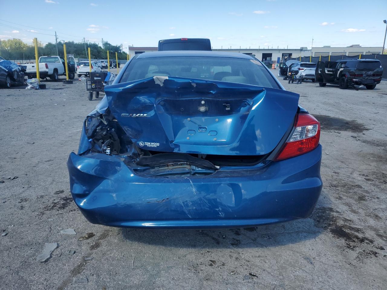 2012 Honda Civic Lx VIN: 19XFB2F59CE079702 Lot: 84238275