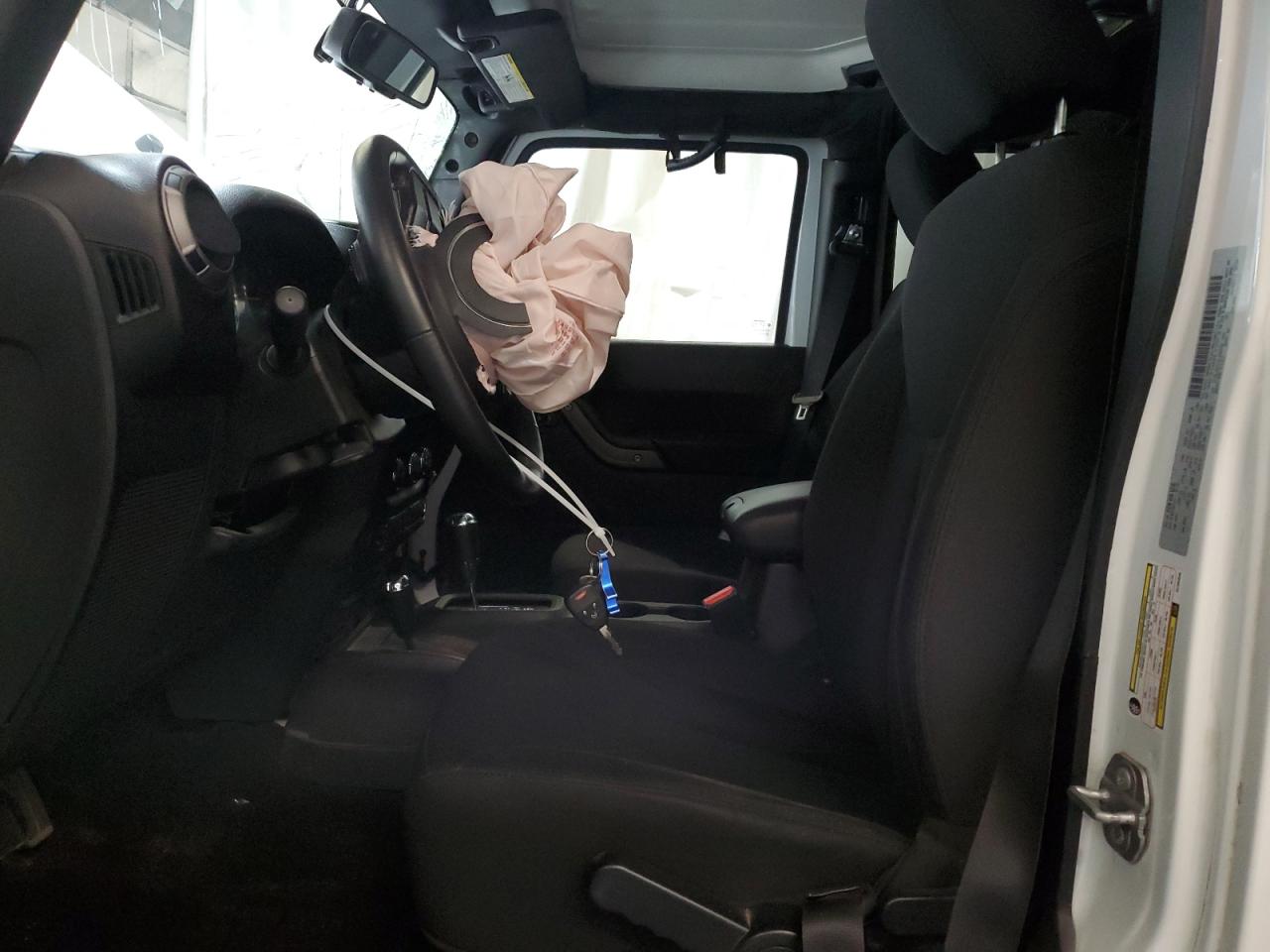 2016 Jeep Wrangler Unlimited Sport VIN: 1C4BJWDG1GL334546 Lot: 71410585