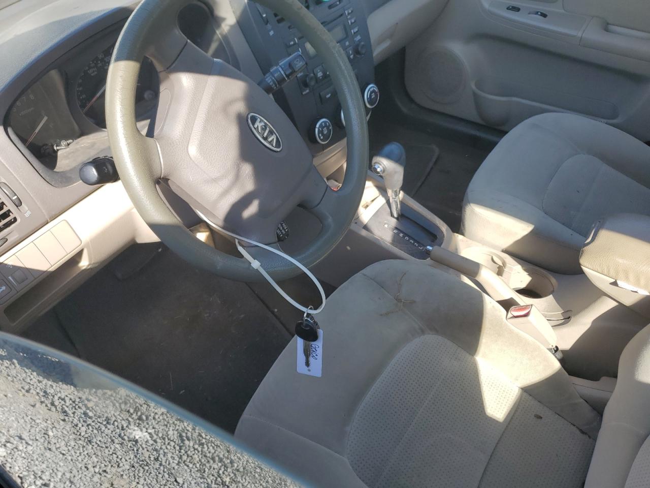 2009 Kia Spectra Ex VIN: KNAFE222495663400 Lot: 84274545