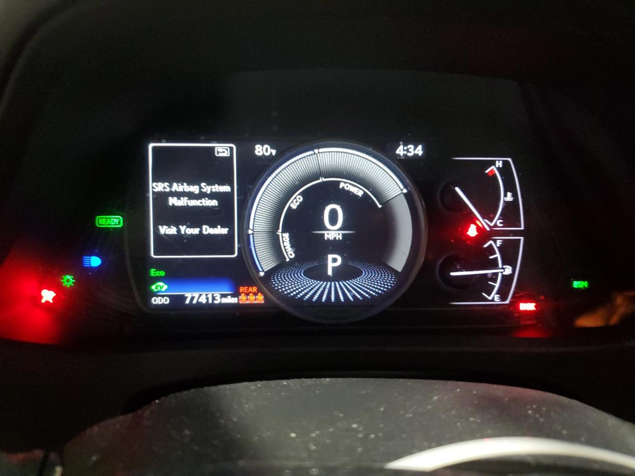 2020 Lexus Ux 250H VIN: JTHP9JBH4L2035497 Lot: 84191095