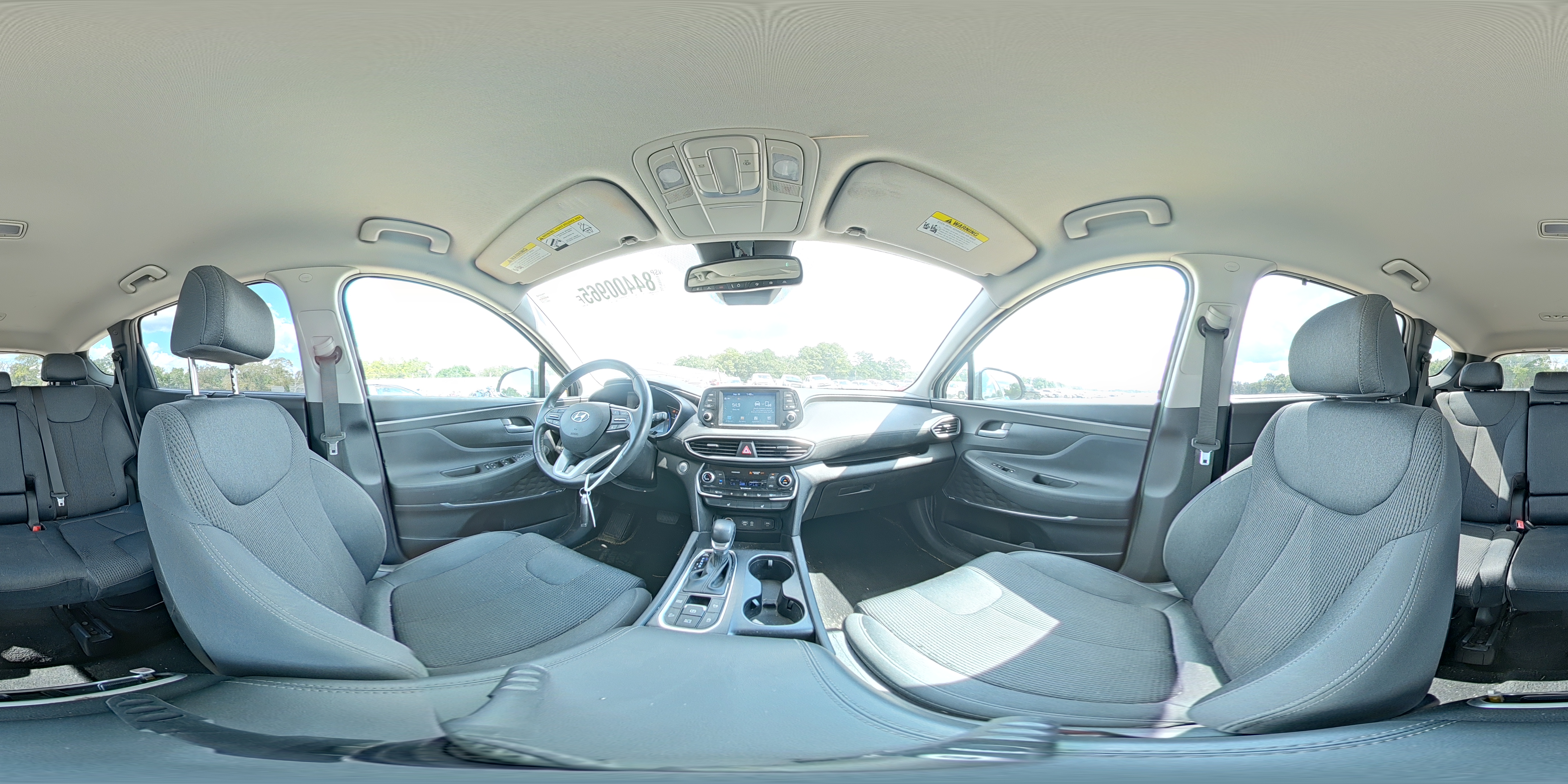 2019 Hyundai Santa Fe Sel VIN: 5NMS3CAD5KH016345 Lot: 84400965