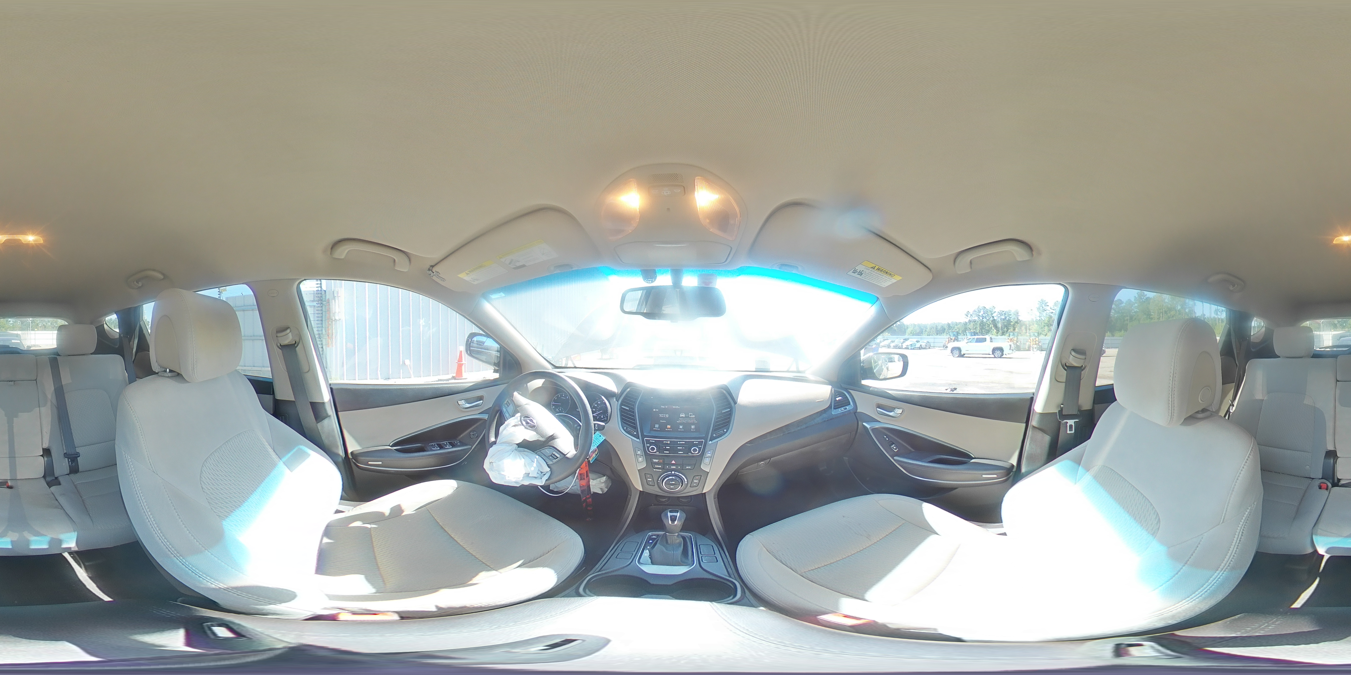 2017 Hyundai Santa Fe Sport VIN: 5XYZU3LBXHG444549 Lot: 71238915