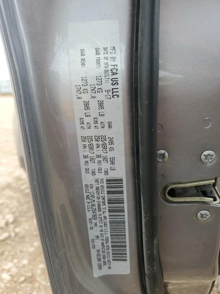 2018 Jeep Cherokee Latitude Plus VIN: 1C4PJMLX6JD547828 Lot: 71494095