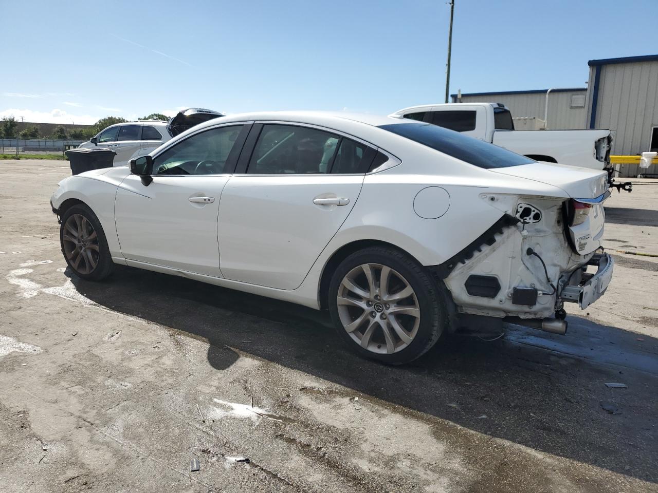 2016 Mazda 6 Touring white null gas JM1GJ1V54G1452804 photo #3