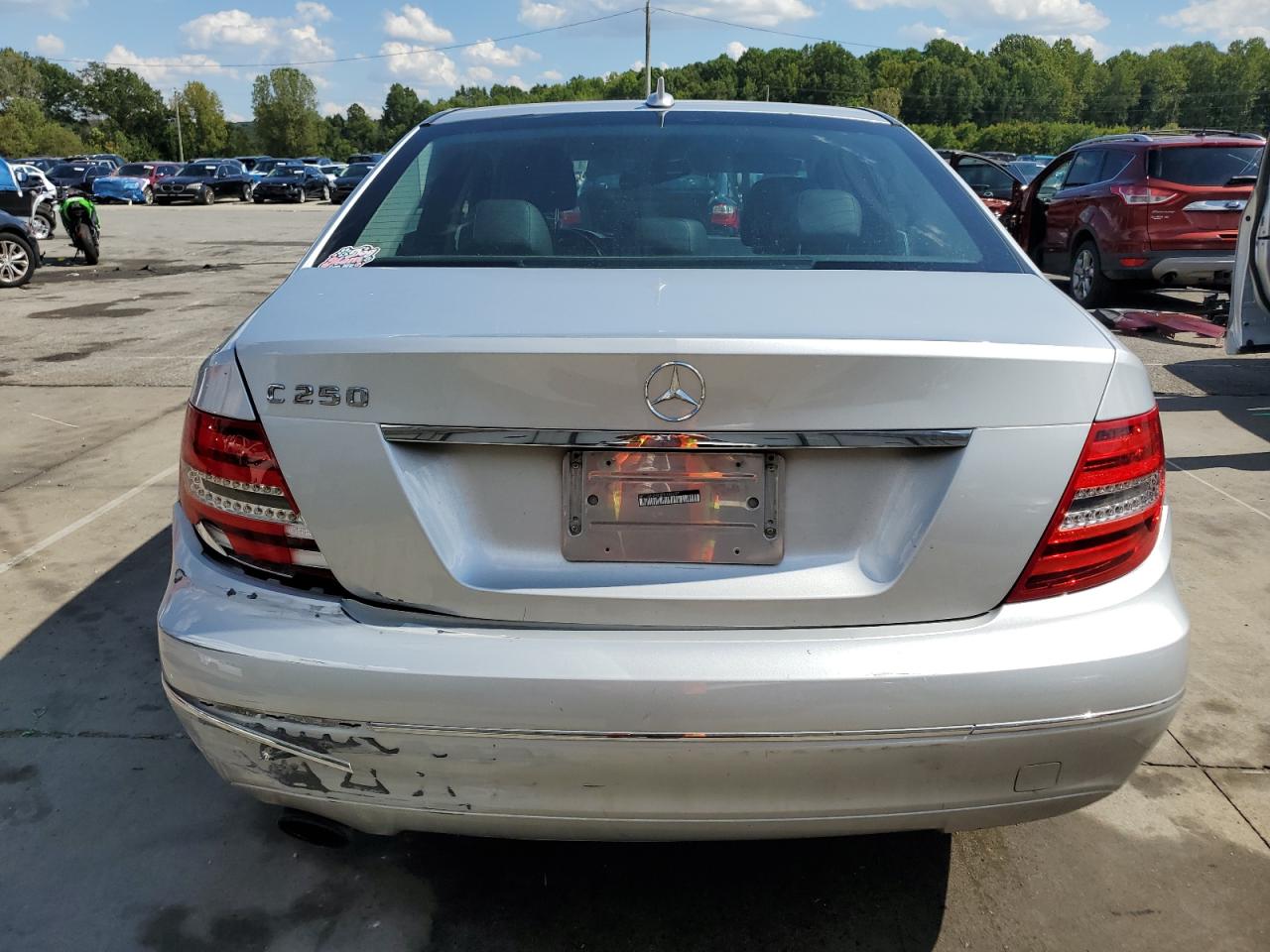 2014 Mercedes-Benz C 250 VIN: WDDGF4HB3ER306287 Lot: 71407035