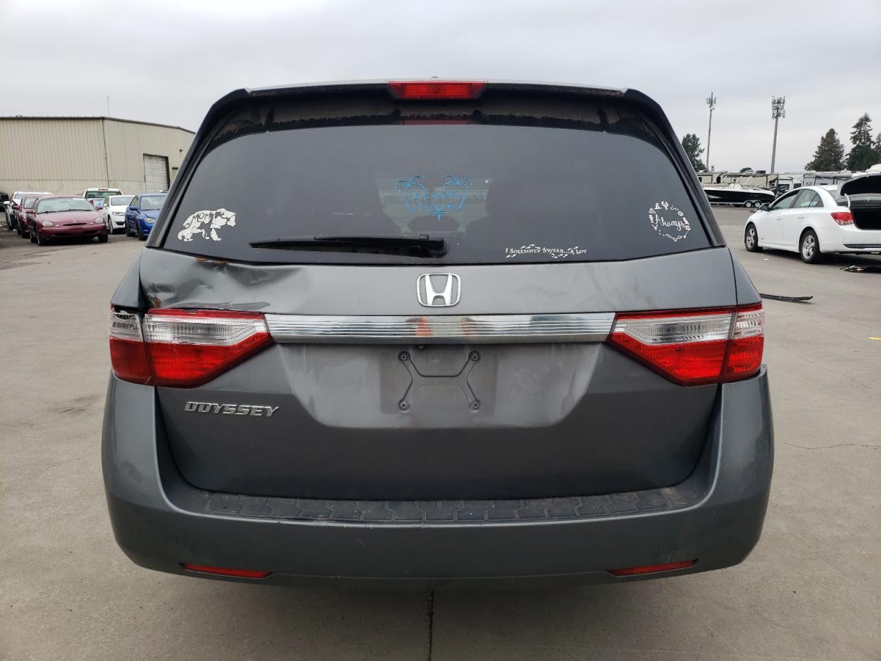 2012 Honda Odyssey Exl VIN: 5FNRL5H61CB003824 Lot: 80112835