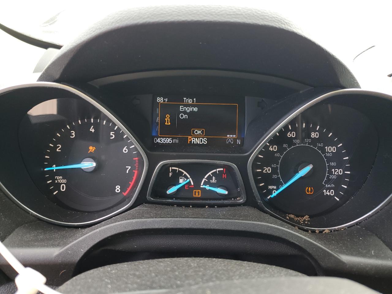 2017 Ford Escape Titanium VIN: 1FMCU0J9XHUD19775 Lot: 80010975