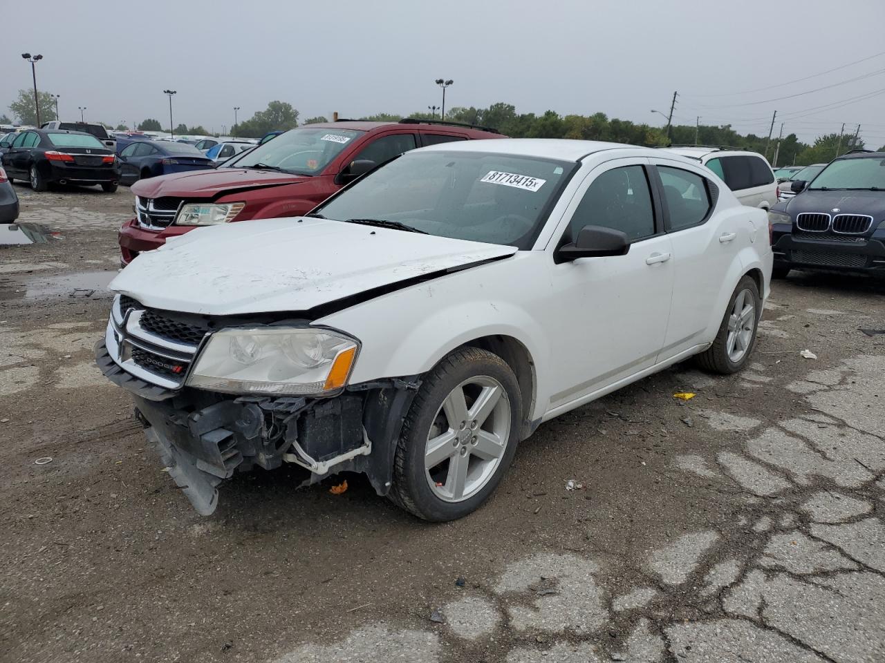 2013 Dodge Avenger Se VIN: 1C3CDZAB3DN648970 Lot: 81713415