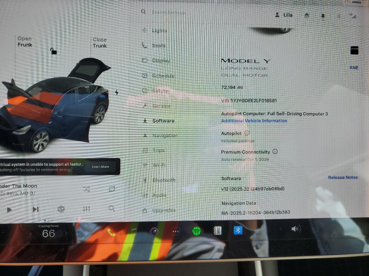 2020 Tesla Model Y VIN: 5YJYGDEE2LF018581 Lot: 83951605