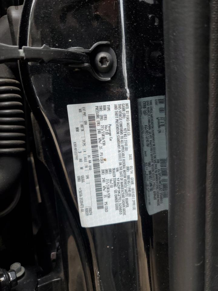 2014 Ford Focus Se VIN: 1FADP3K27EL329853 Lot: 83764455