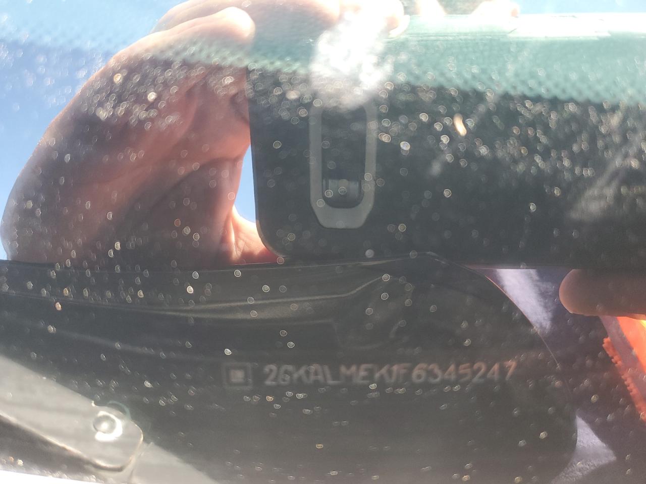 2015 GMC Terrain Sle VIN: 2GKALMEK1F6345247 Lot: 84447165