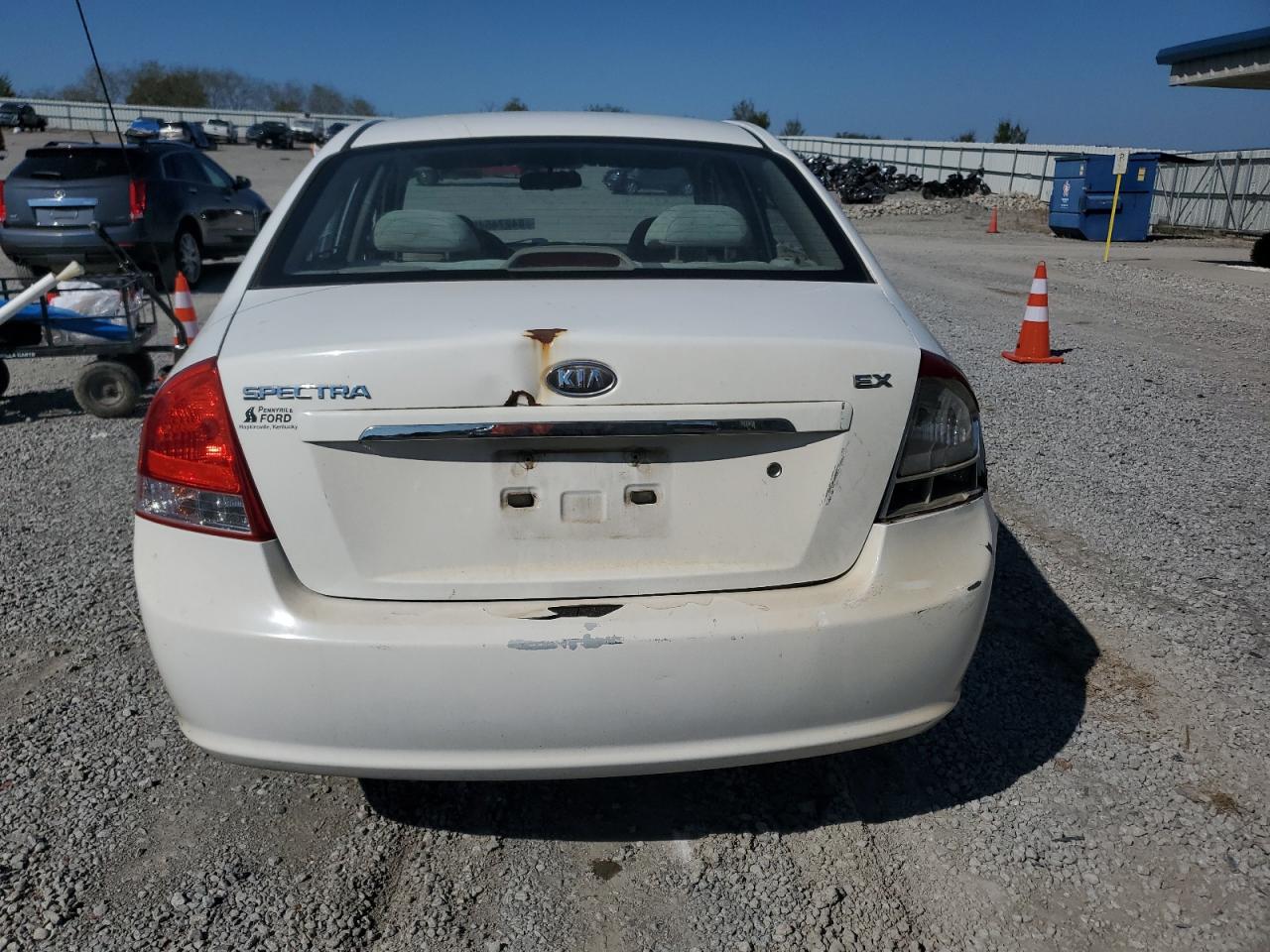 2009 Kia Spectra Ex VIN: KNAFE222495663400 Lot: 84274545
