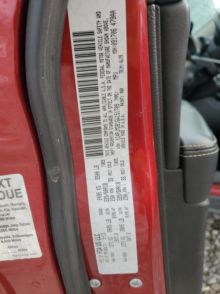 2016 Jeep Cherokee Limited VIN: 1C4PJMDB1GW151709 Lot: 82067975