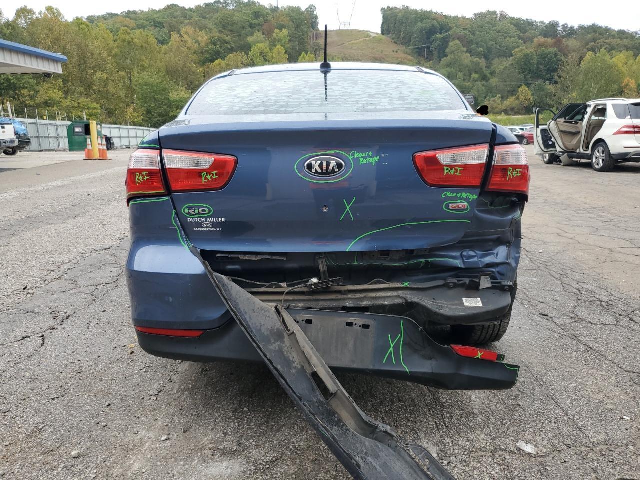 2016 Kia Rio Lx VIN: KNADM4A36G6643219 Lot: 83979035