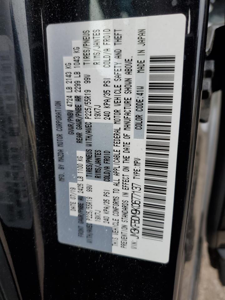 2019 Mazda Cx-5 Grand Touring VIN: JM3KFBDM9K0677137 Lot: 82121545