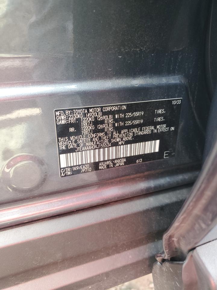 2024 Toyota Venza Le VIN: JTEAAAAH0RJ155534 Lot: 84395415