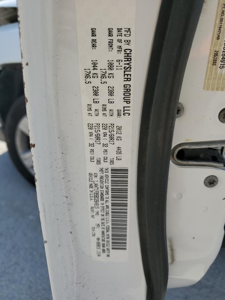 2011 Jeep Compass Sport VIN: 1J4NT1FB5BD264915 Lot: 80944805