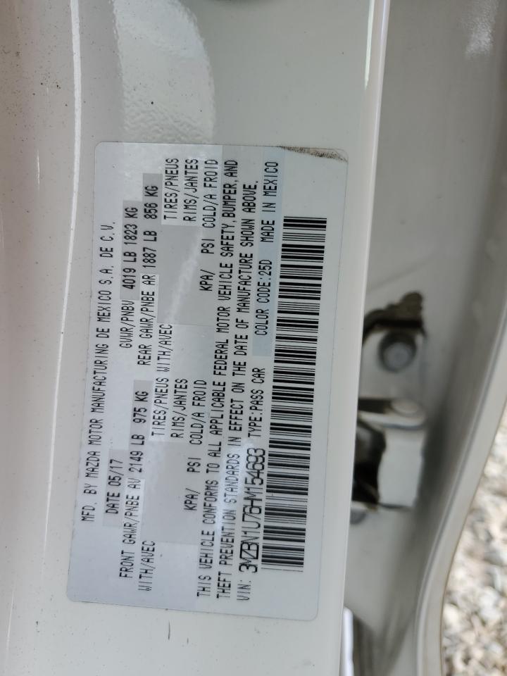 2017 Mazda 3 Sport VIN: 3MZBN1U76HM154693 Lot: 81617935