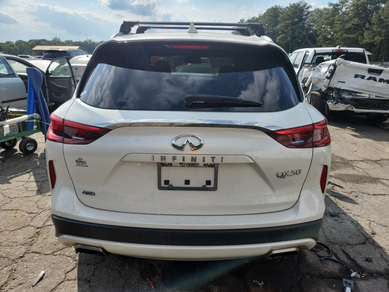 2021 Infiniti Qx50 Luxe VIN: 3PCAJ5BB8MF120732 Lot: 81575845