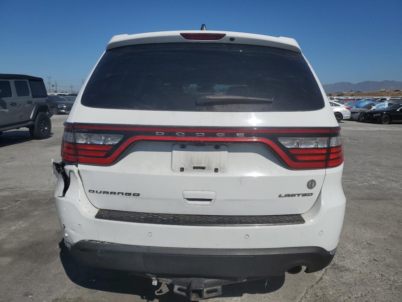 2016 Dodge Durango Limited VIN: 1C4RDHDG7GC322340 Lot: 71704395