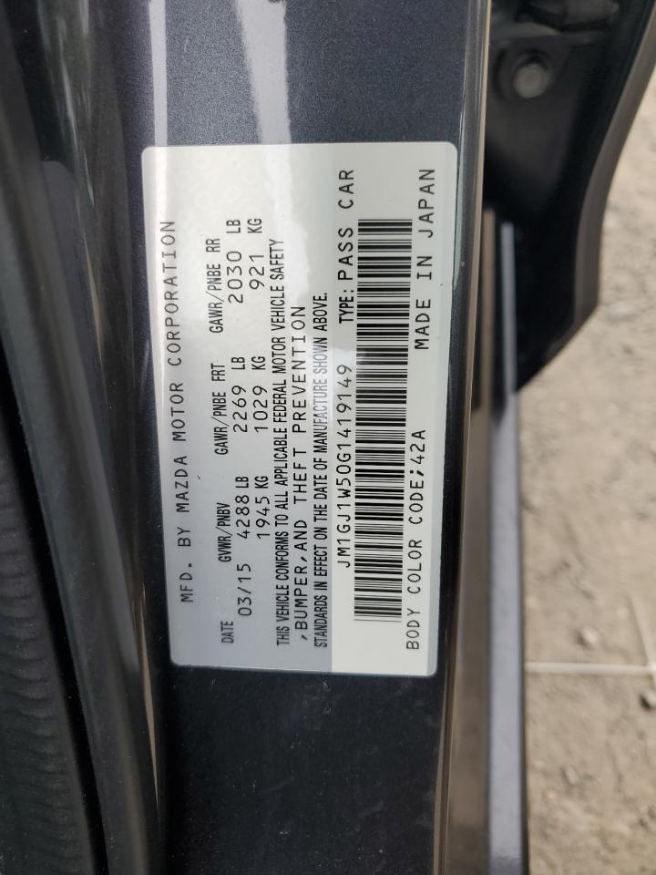 2016 Mazda 6 Grand Touring VIN: JM1GJ1W50G1419149 Lot: 81765705