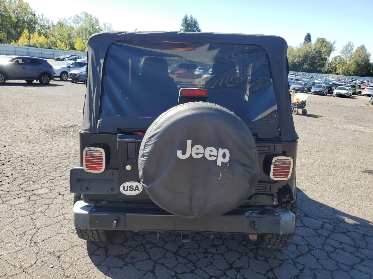 2004 Jeep Wrangler / Tj Se VIN: 1J4FA29104P784945 Lot: 81709145
