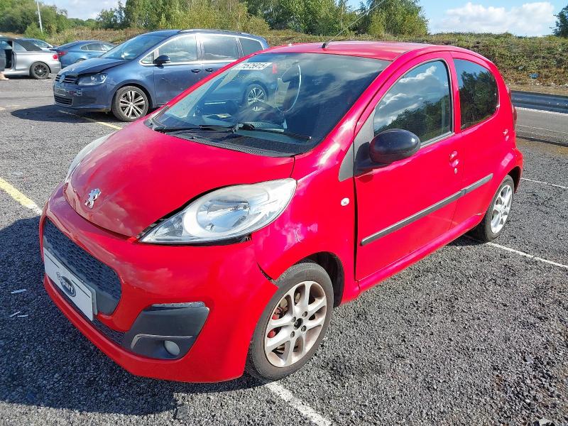 2014 PEUGEOT 107 ALLURE  for sale at Copart SANDTOFT