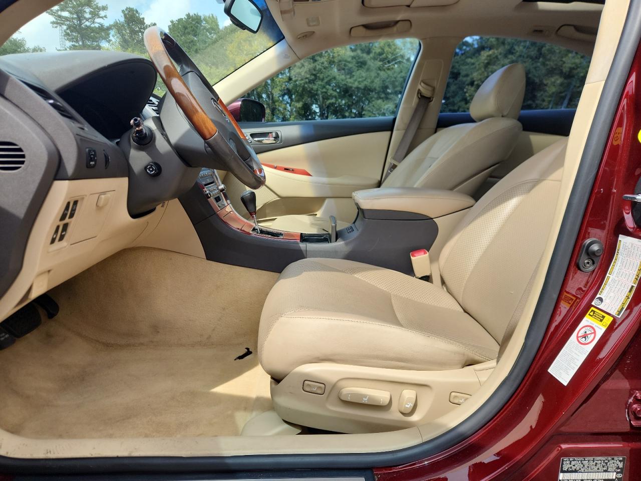 2008 Lexus Es 350 VIN: JTHBJ46G682224406 Lot: 84276065