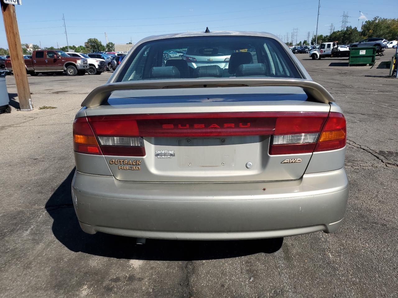 2003 Subaru Legacy Outback 3.0 H6 VIN: 4S3BE896637204295 Lot: 81600605