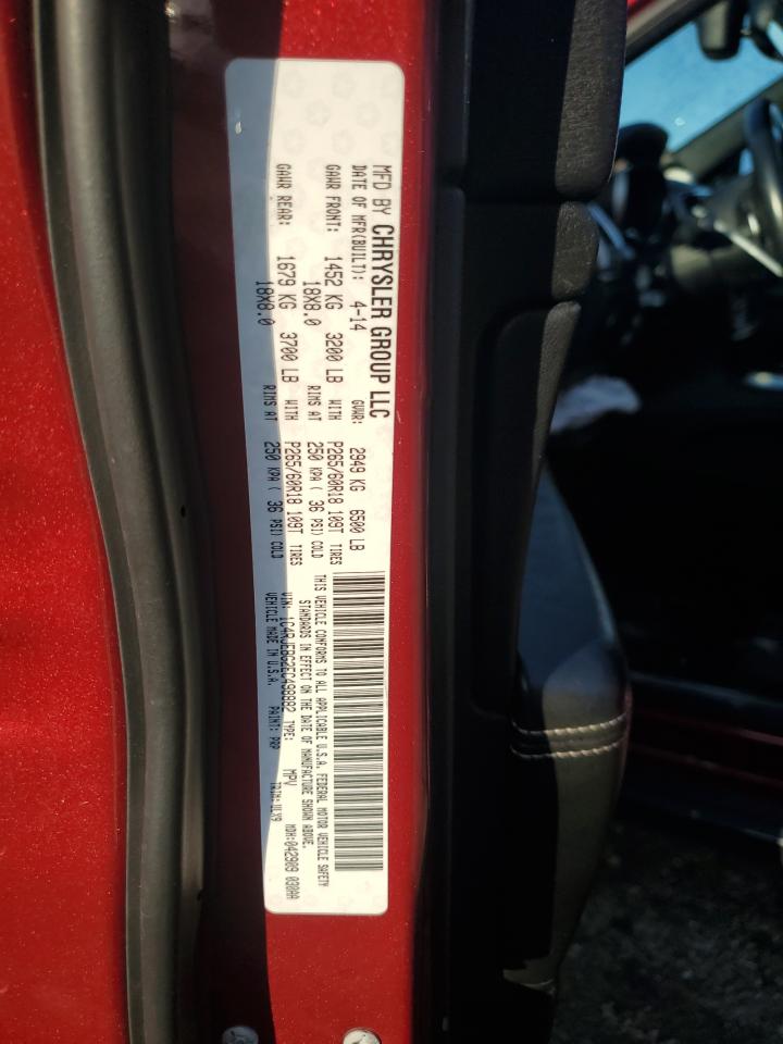 2014 Jeep Grand Cherokee Limited VIN: 1C4RJEBG2EC498882 Lot: 81799755