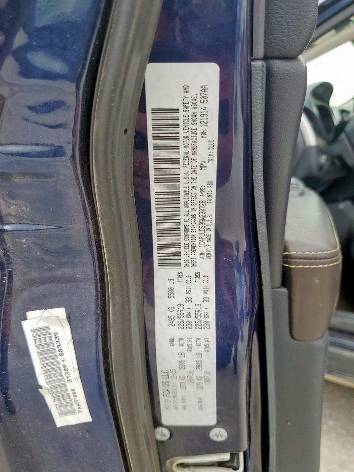 2016 Jeep Cherokee Limited VIN: 1C4PJLDS3GW230728 Lot: 83810795