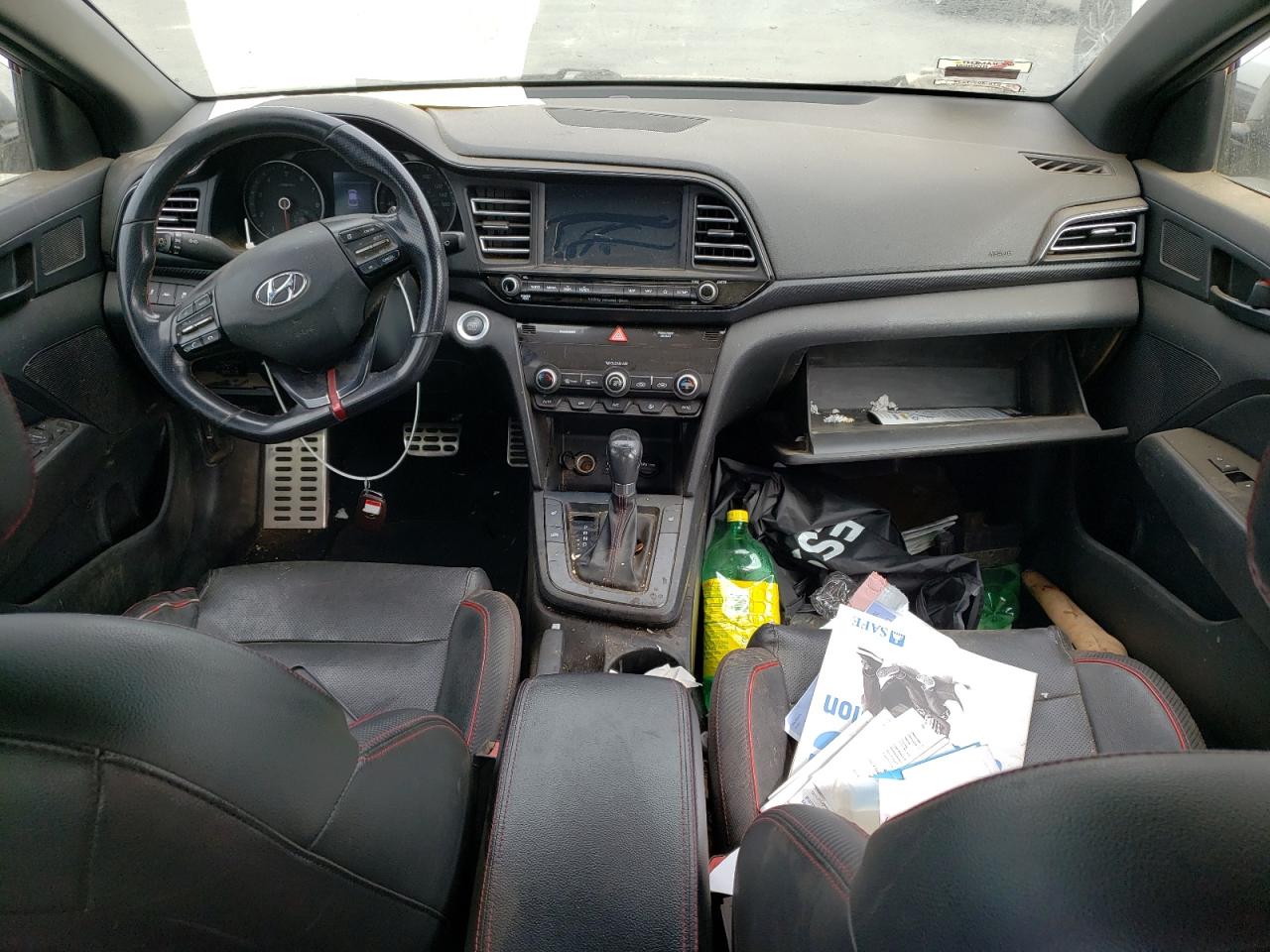 2019 Hyundai Elantra Sport VIN: KMHD04LBXKU816453 Lot: 81090395