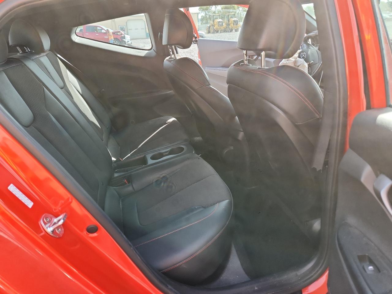 2019 Hyundai Veloster Turbo VIN: KMHTH6AB8KU009366 Lot: 82120485
