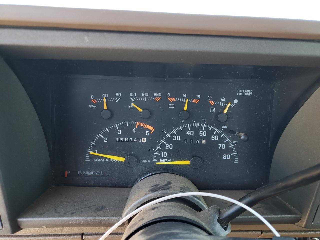 1994 GMC Sierra K2500 VIN: 2GTFK29K1R1553455 Lot: 80840285