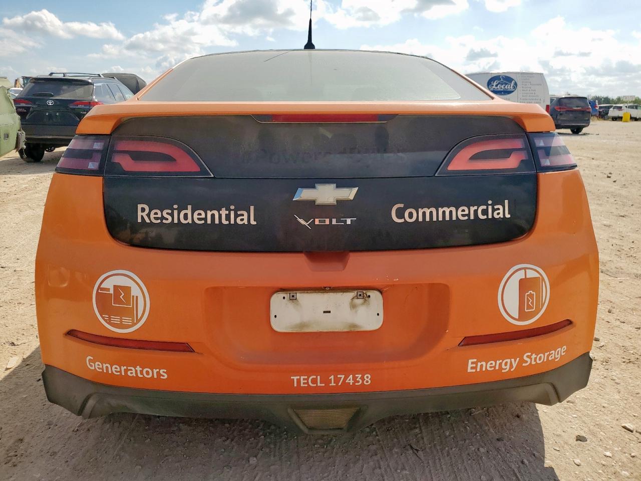 2012 Chevrolet Volt VIN: 1G1RD6E45CU102684 Lot: 83994565