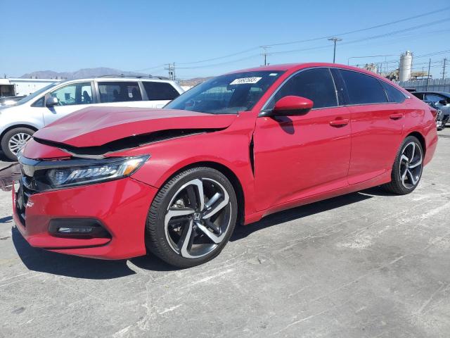  HONDA ACCORD 2019 Красный