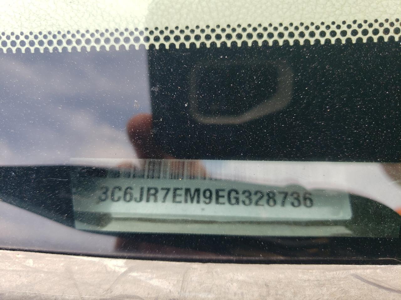 2014 Ram 1500 Slt VIN: 3C6JR7EM9EG328736 Lot: 83786205