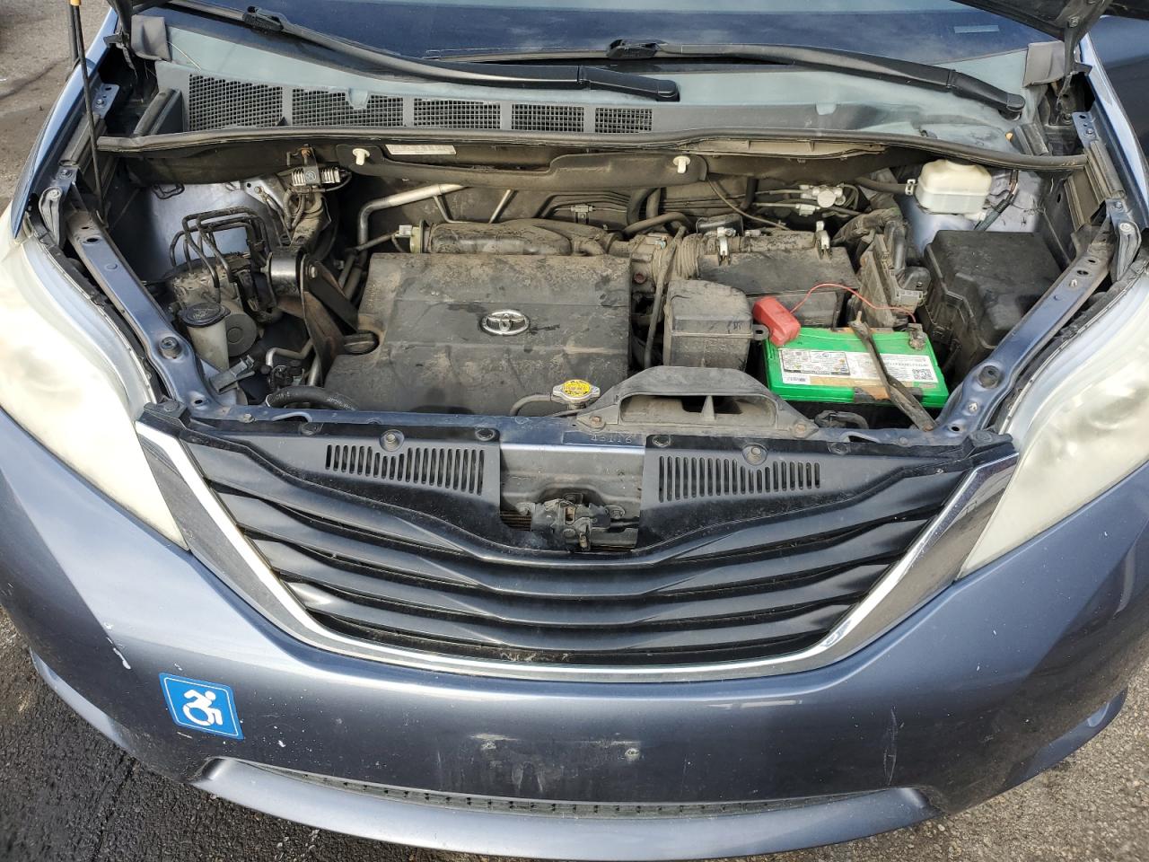 2013 Toyota Sienna Le VIN: 5TDKK3DC8DS356949 Lot: 81519925