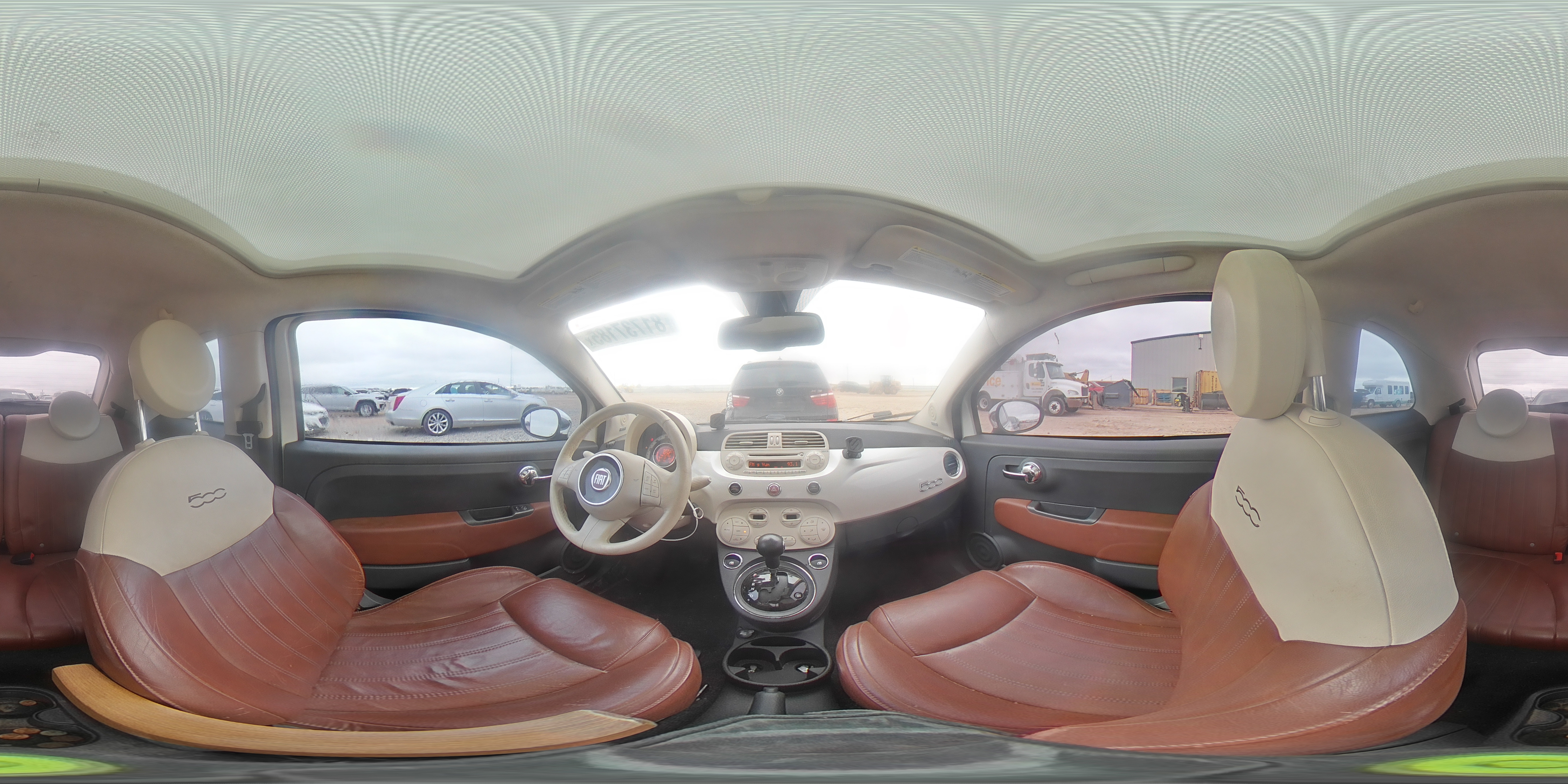 2012 Fiat 500 Lounge VIN: 3C3CFFCR3CT366197 Lot: 81737185
