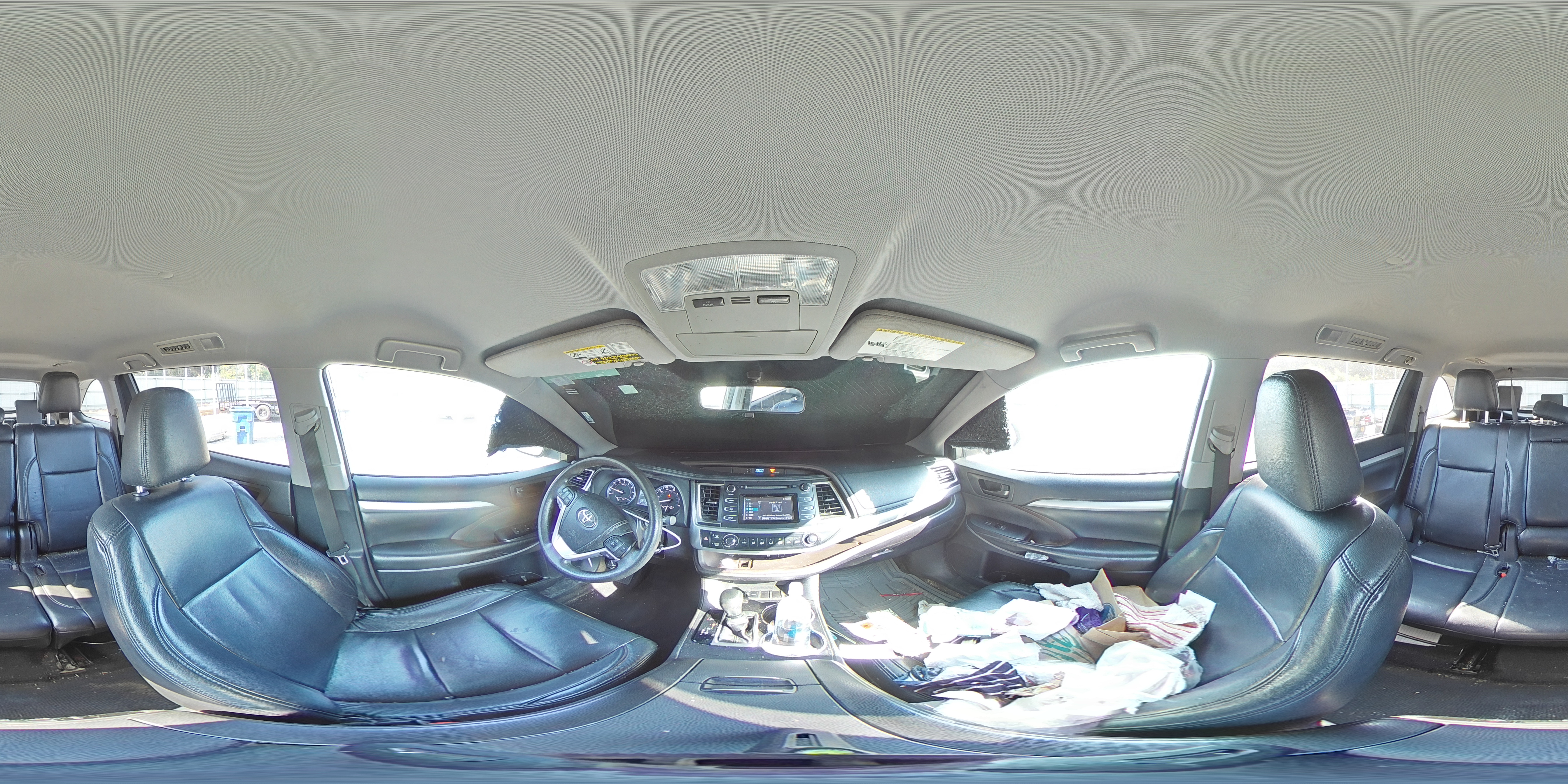 2015 Toyota Highlander Le VIN: 5TDZARFH6FS010284 Lot: 81300095