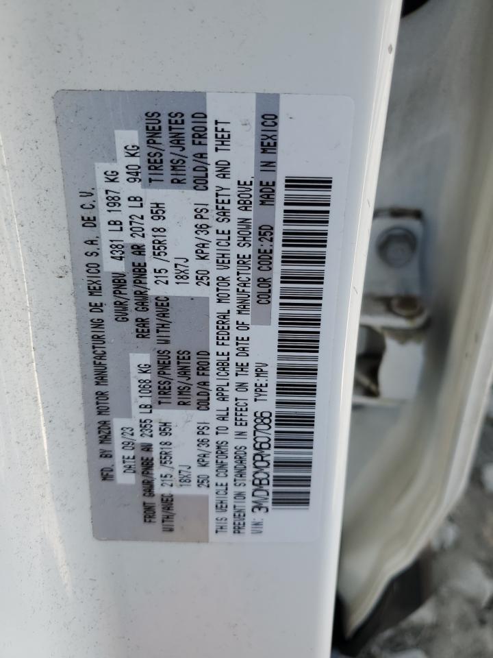 2024 Mazda Cx-30 Preferred VIN: 3MVDMBCM0RM607086 Lot: 80761515