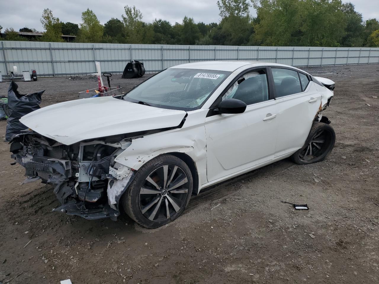 2021 Nissan Altima Sr white null gas 1N4BL4CV2MN369214 photo #1