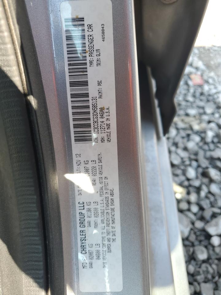2013 Chrysler 200 Limited VIN: 1C3CCBCG3DN585131 Lot: 80795385