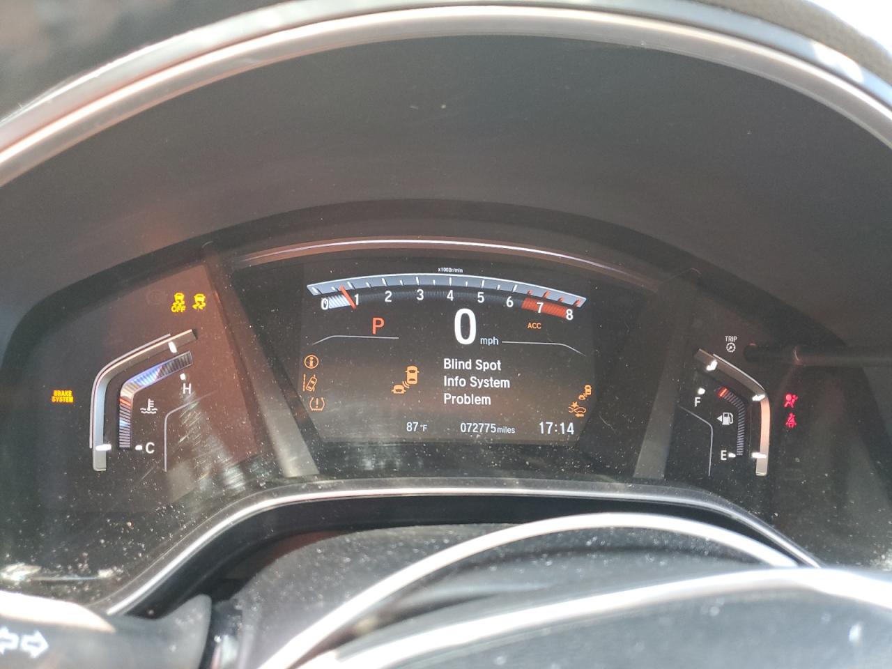 2018 Honda Cr-V Exl VIN: 7FARW2H8XJE072553 Lot: 81441125